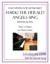 Hark! The Herald Angels Sing piano sheet music cover